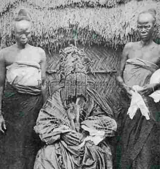 Yoruba tribe, old image of Ancient Yoruba King of Oyo Kingdom