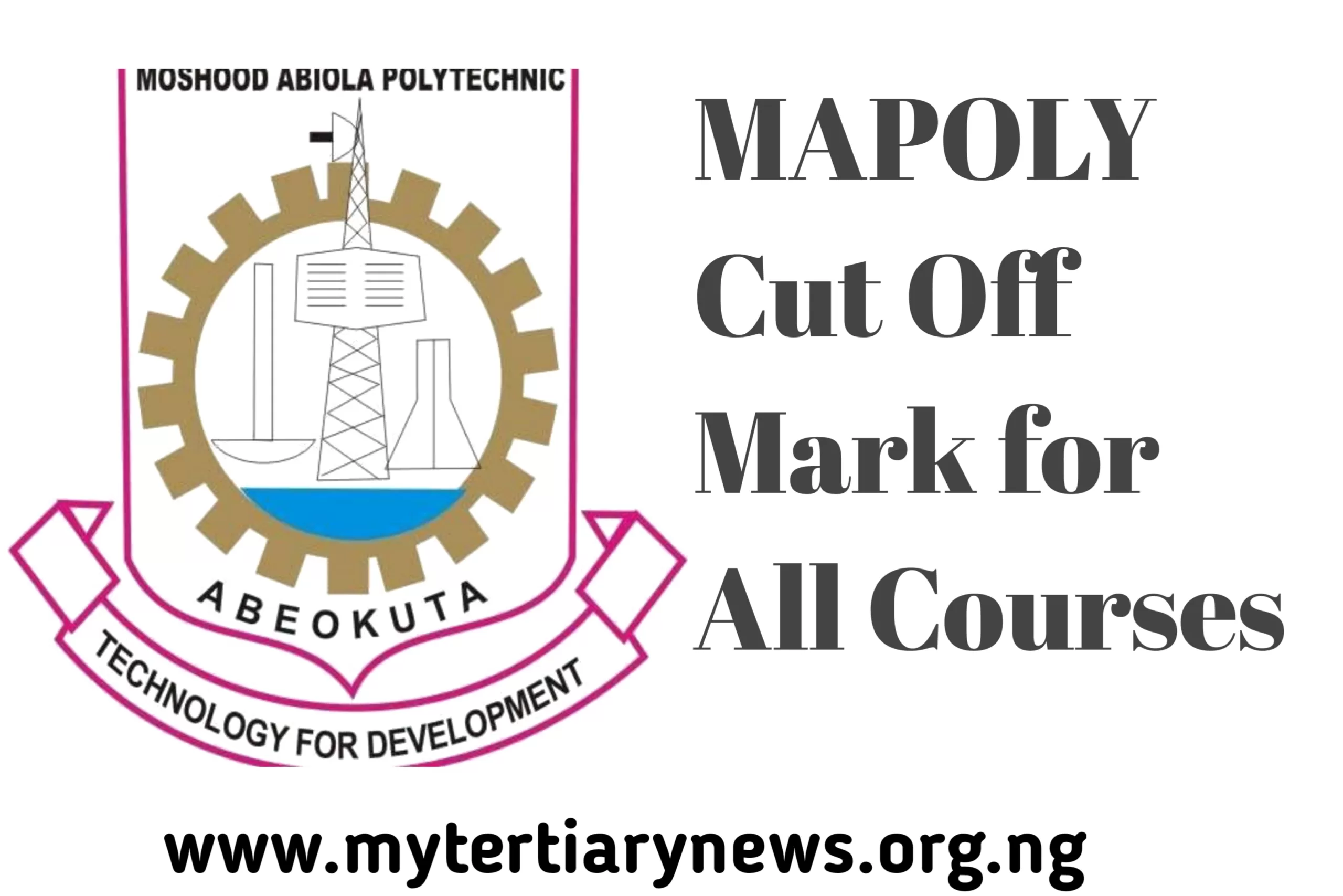 MAPOLY Image || MAPOLY Cut Off Mark for All Courses
