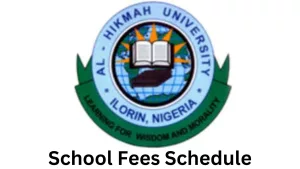 Al-Hikmah University School Fees Schedule