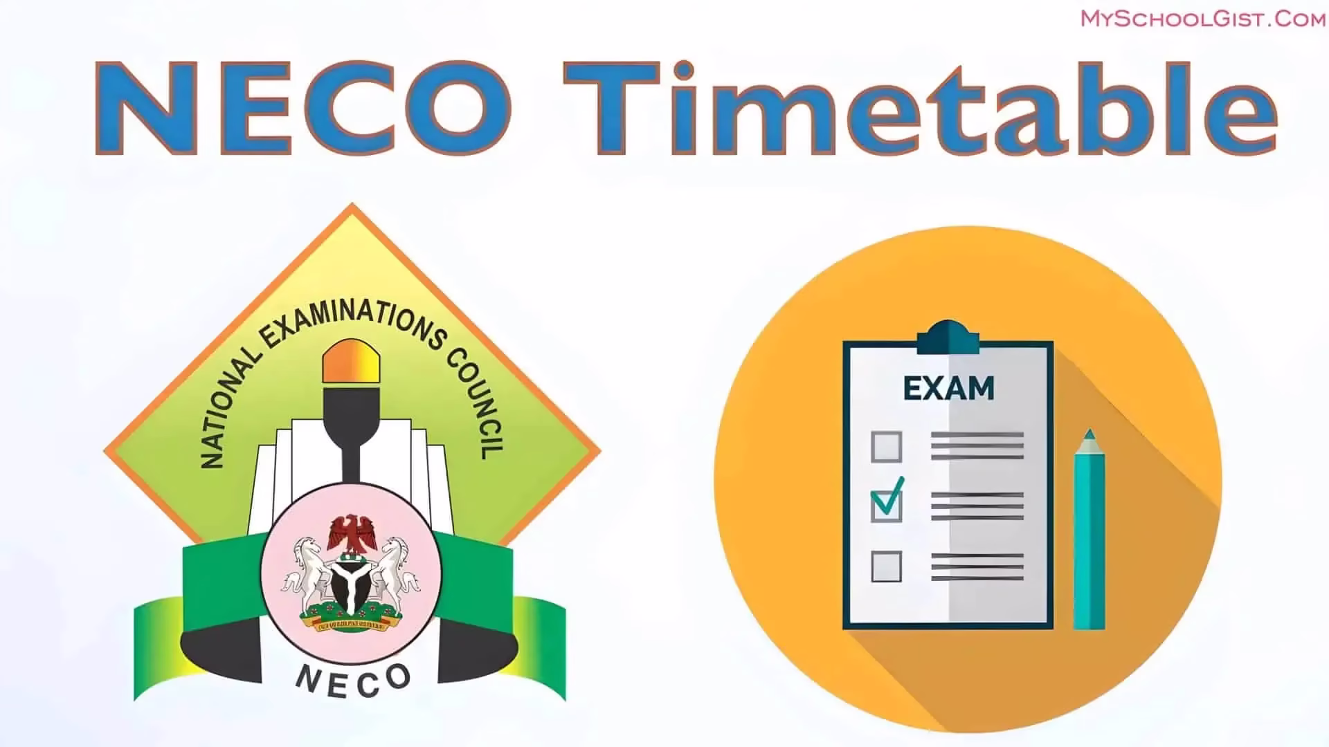 NECO Timetable 2025